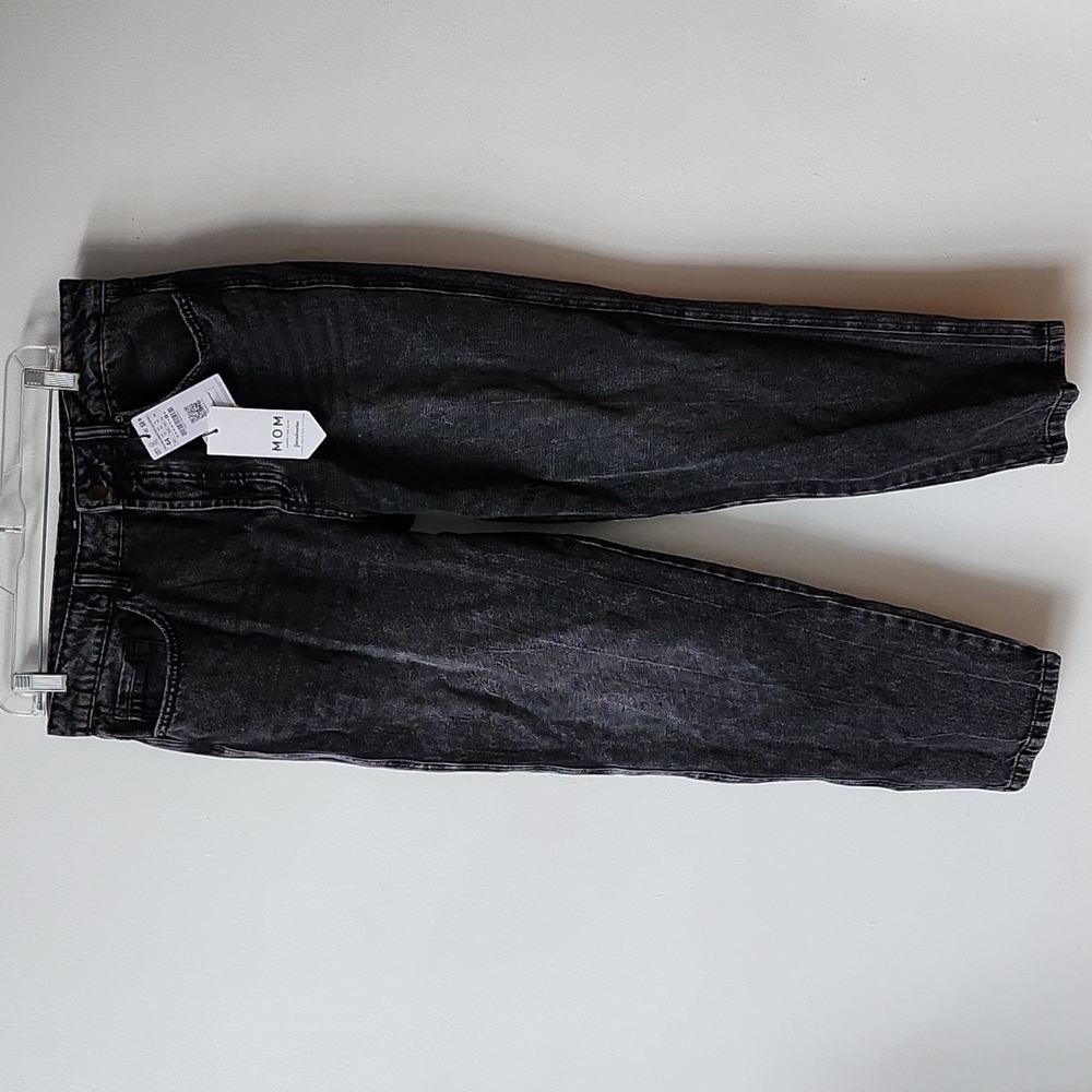 Astradivarius "Mom" Jeans, Black-washed, size 12